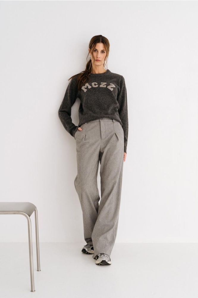 Maicazz grijze dames trui | Model