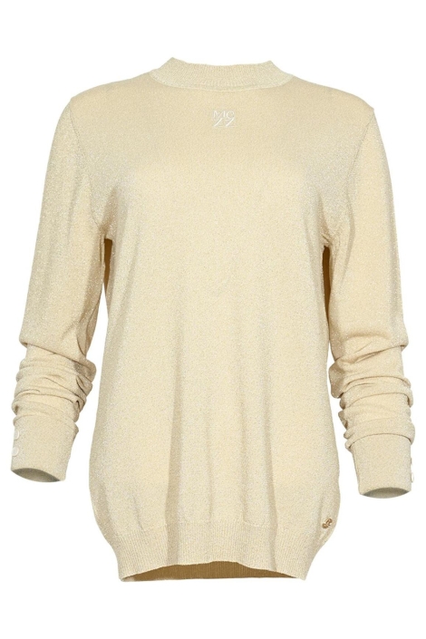 Maicazz beige dames trui | Vooraanzicht