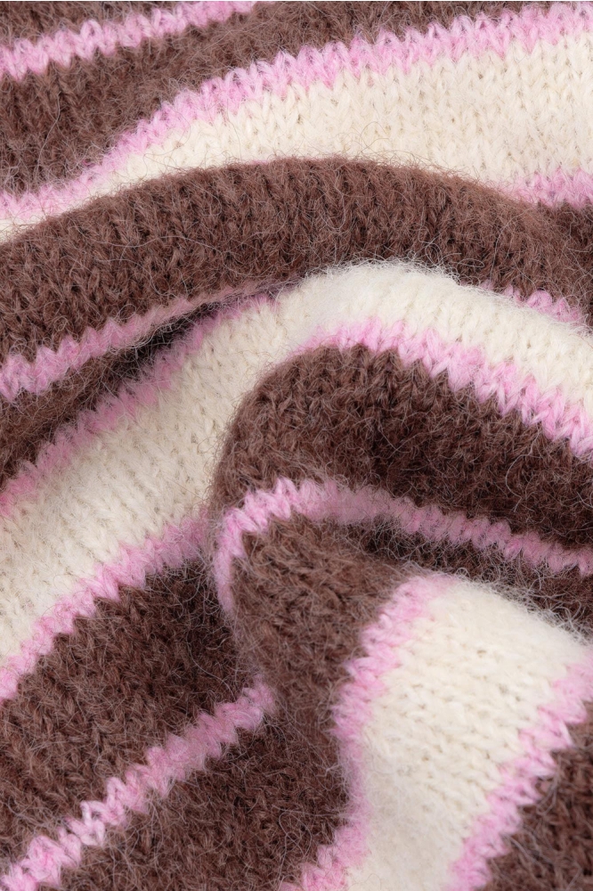 Ydence multi color dames trui | Close up