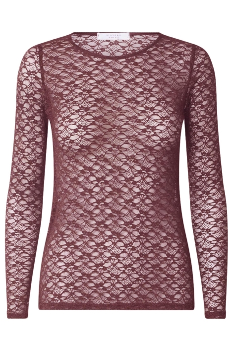 SisterS point bordeaux dames t-shirt | Vooraanzicht