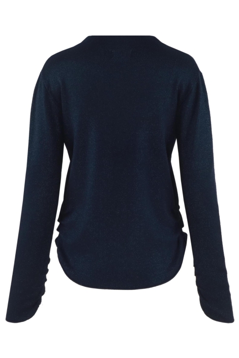 C&S The Label zwarte dames trui | Achteraanzicht