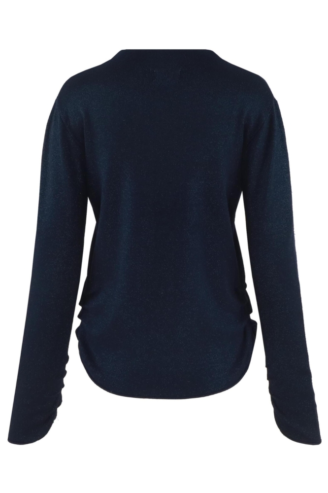 C&S The Label zwarte dames trui | Achteraanzicht