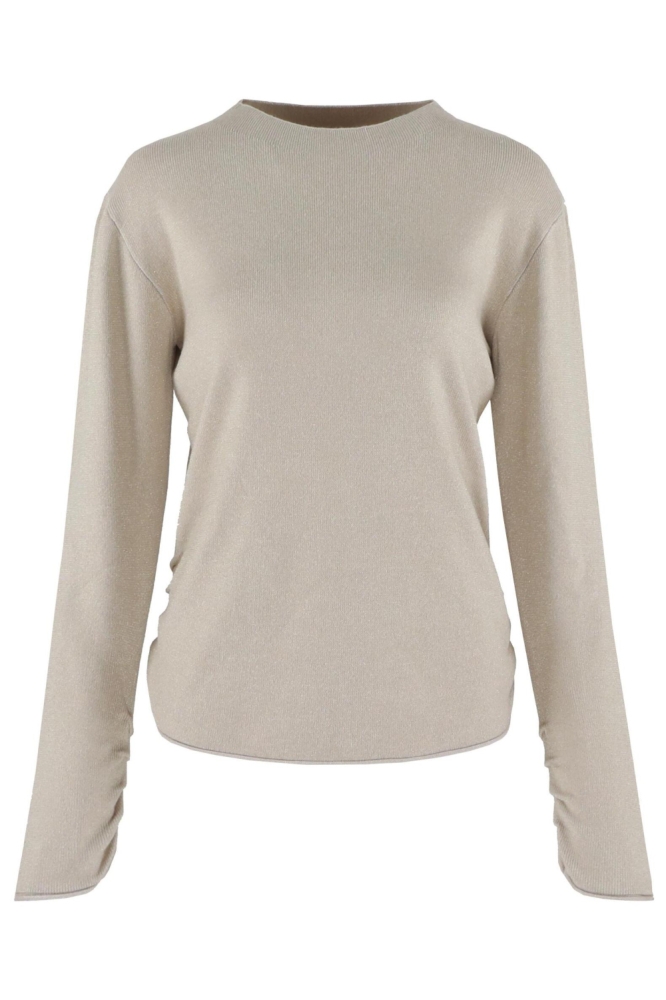 C&S The Label zand dames trui | Vooraanzicht