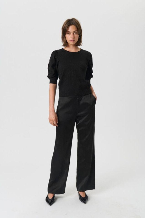 Part Two zwarte dames trui | Model