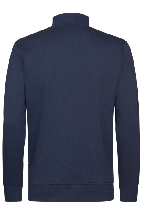 Petrol Industries blauwe heren vest | Achteraanzicht