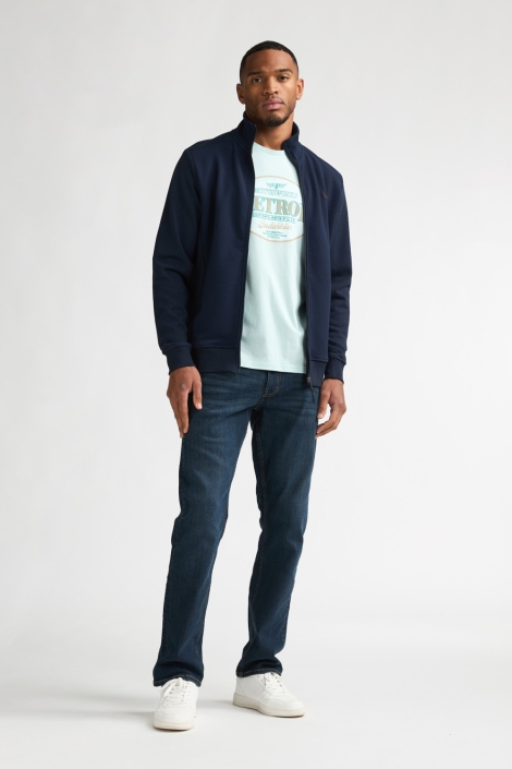 Petrol Industries blauwe heren vest | Model