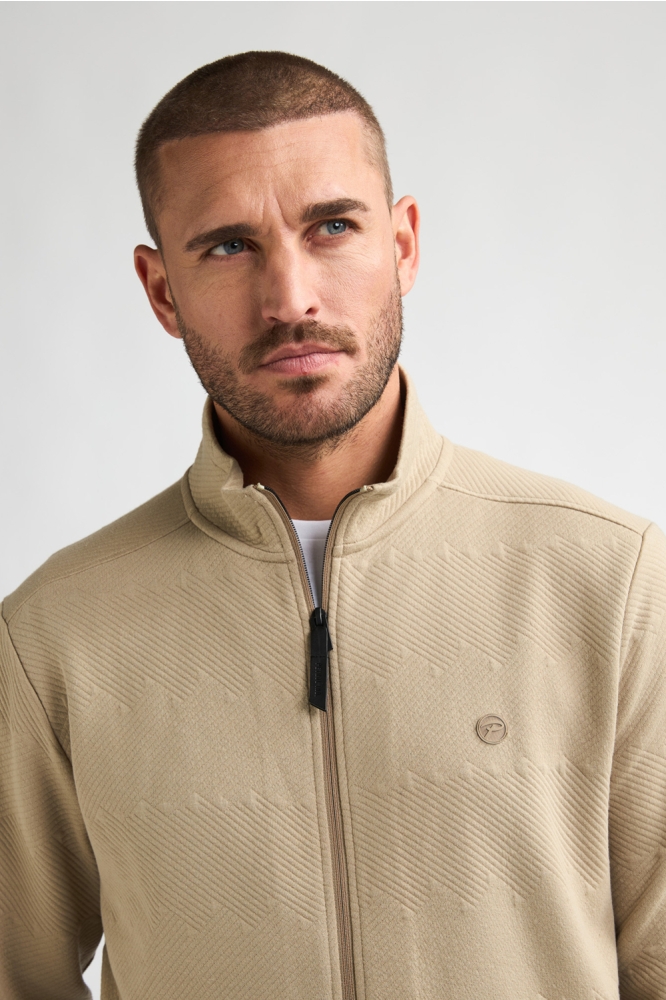 Petrol Industries beige heren vest | Close up