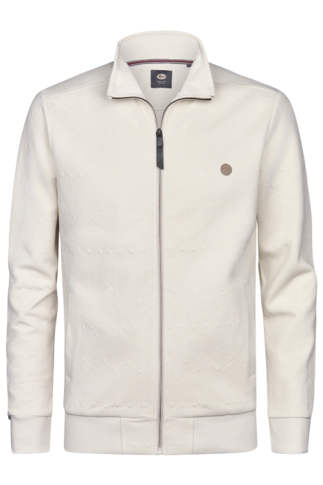 Petrol Industries ecru heren vest | Vooraanzicht