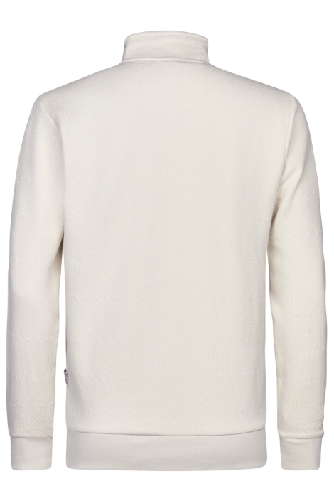 Petrol Industries ecru heren vest | Achteraanzicht