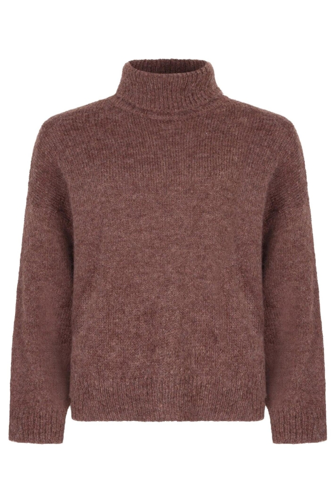 Ydence bordeaux dames trui | Vooraanzicht