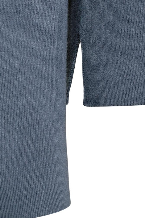 Freequent blauwe dames trui | Close up