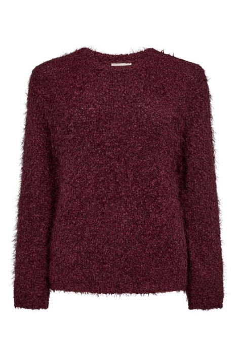 Freequent bordeaux dames trui | Vooraanzicht