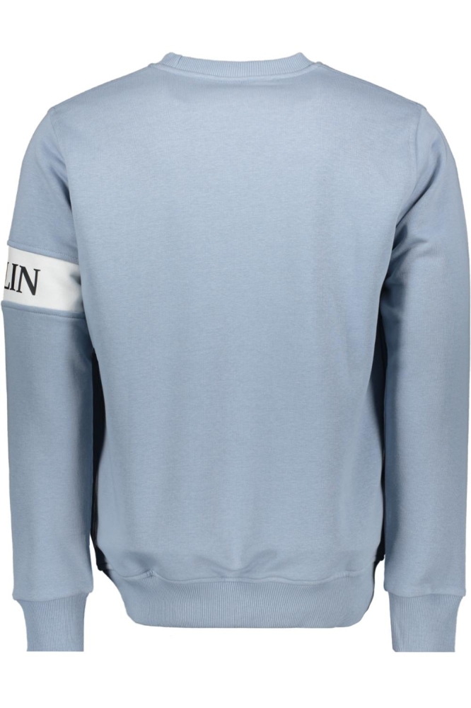 Ballin blauwe heren sweater | Achteraanzicht