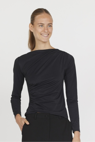SisterS point T-shirt NUBI LS T 18114 BLACK
