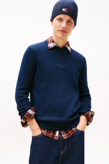 Tommy Jeans Trui TJM SLIM TNL LIONEAR SWEATER DM0DM22352 C1G