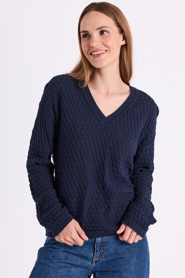 Freequent FQDODO PULLOVER 207400 NAVY BLAZER