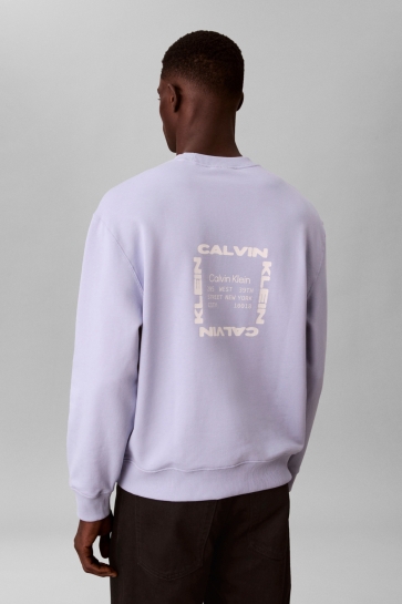 Calvin Klein Trui LS 350 TERRY EU WHSL LV04RE254G TKF CASUAL BLUE