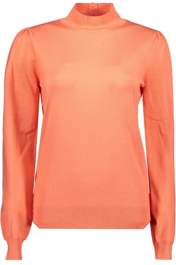 NED Trui KERAN LS RMB BREI 25W1 U106 12 469 living coral
