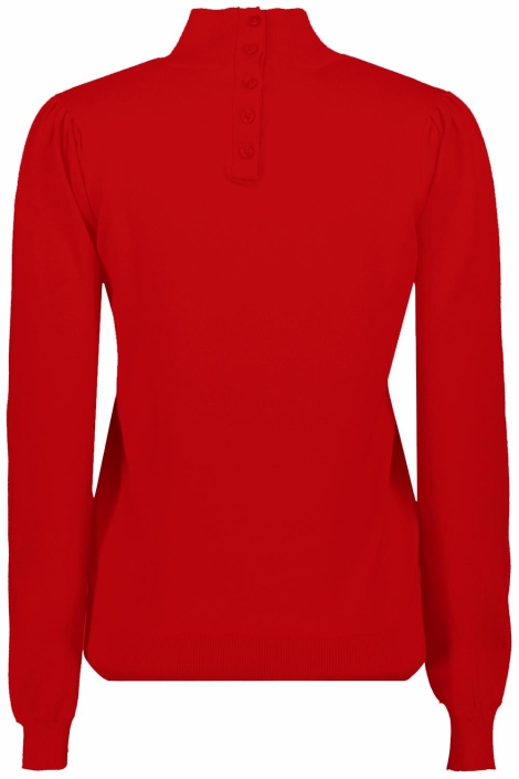 NED rode dames trui | Achteraanzicht