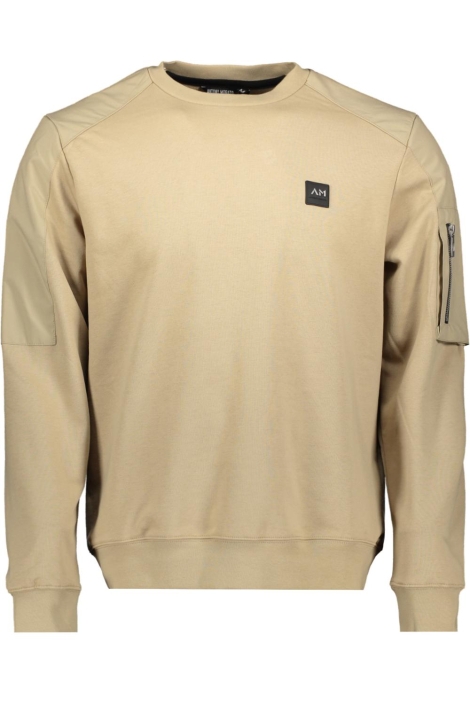 Antony Morato camel heren trui | Vooraanzicht