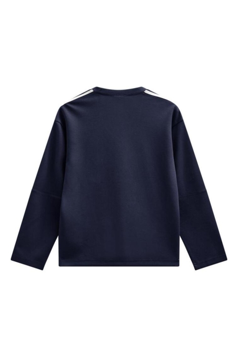 Freequent blauwe dames sweater | Achteraanzicht