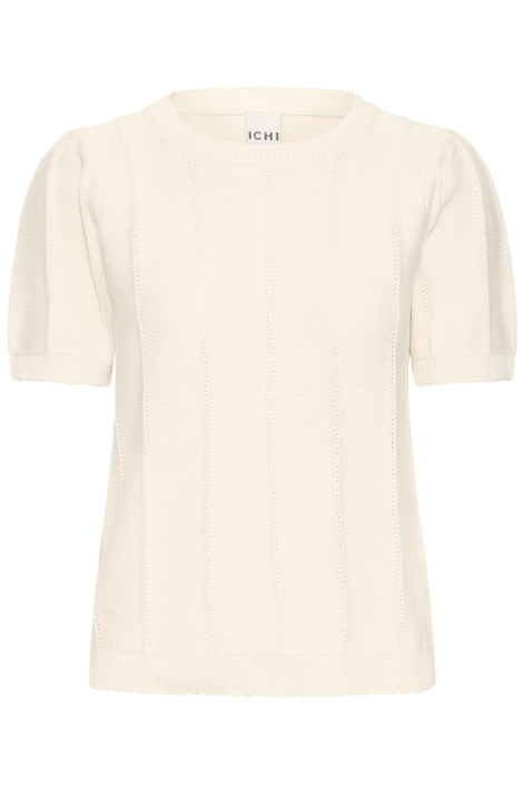 Ichi beige dames trui | Vooraanzicht