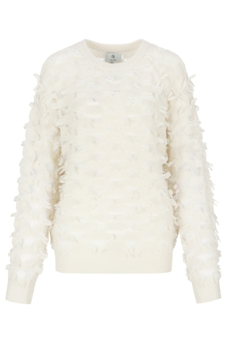 C&S The Label beige dames trui | Vooraanzicht