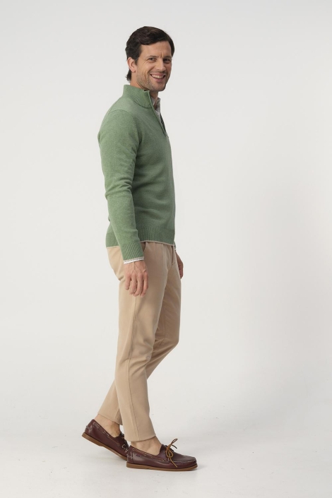 Campbell groene dames trui | Model