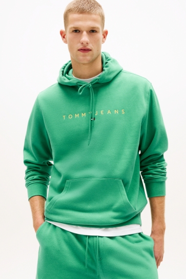 Tommy Jeans Trui TJM REG LINEAR LOGO DM0DM20746 0H7 BAHAMA GREEN