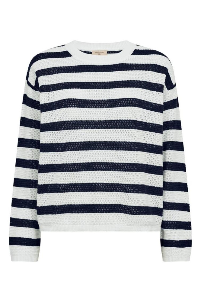 Freequent witte dames trui | Vooraanzicht