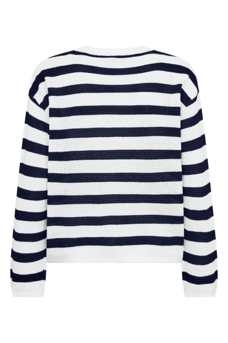 Freequent witte dames trui | Achteraanzicht