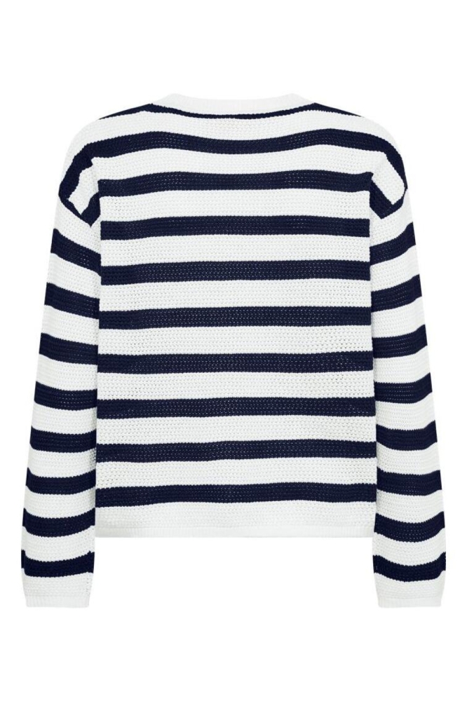 Freequent witte dames trui | Achteraanzicht