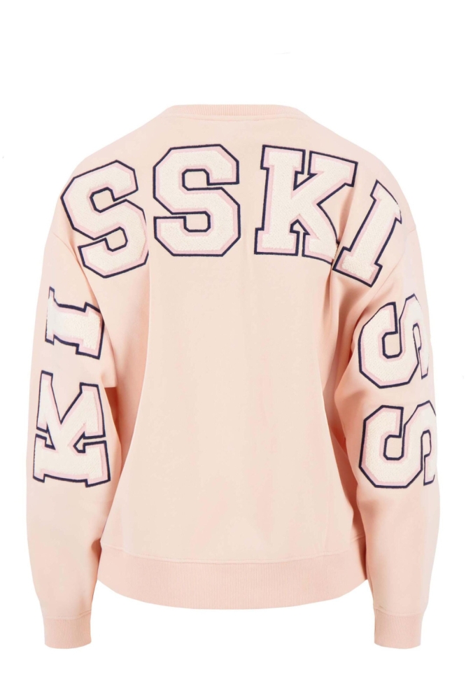 Zusss roze dames sweater | Achteraanzicht