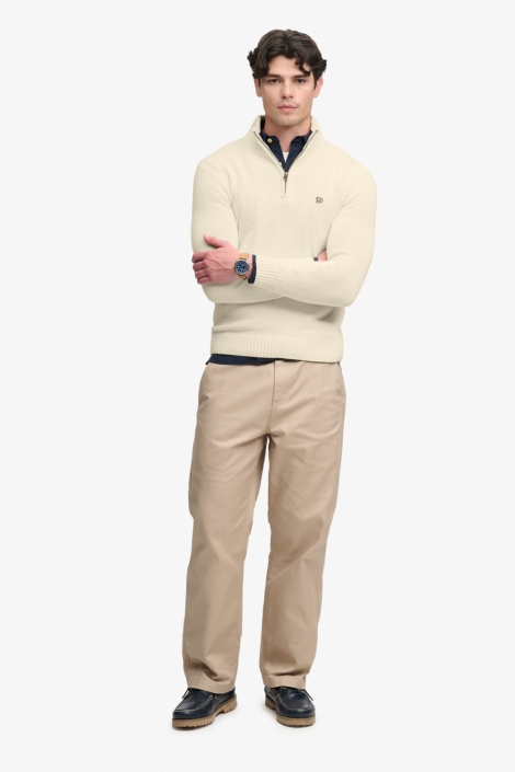 Superdry beige heren trui | Model