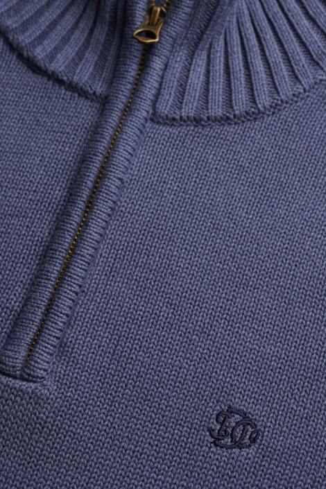 Superdry blauwe heren trui | Kleurstaal