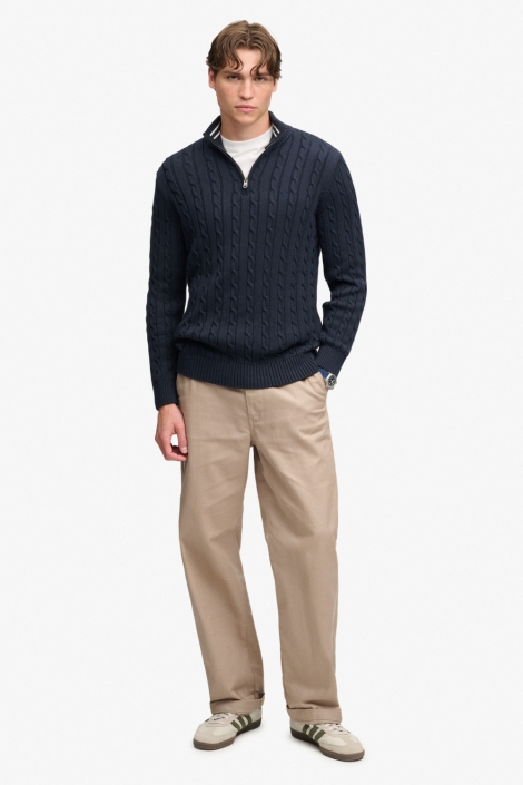 Superdry blauwe heren trui | Model
