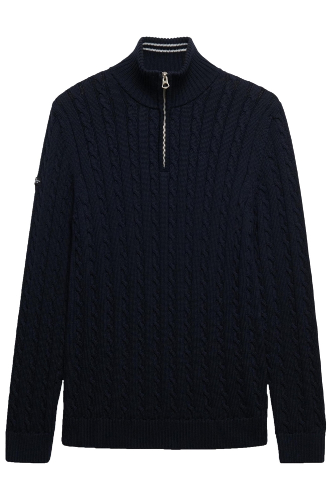 Superdry blauwe heren trui | Verpakking