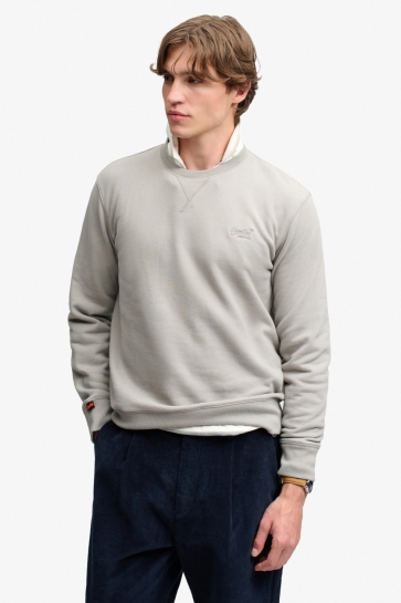 Superdry Trui ESSENTIAL LOGO CREW SWEATSHIRT M2013751A 6NE Wild Dove