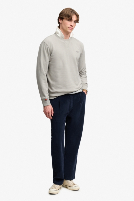Superdry grijze heren sweater | Model