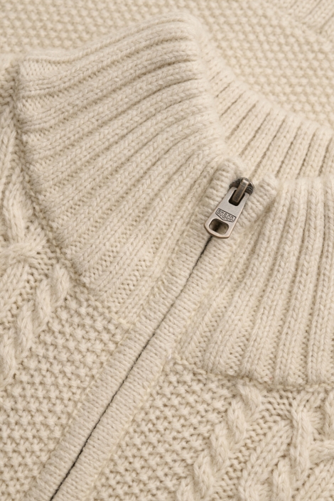 Superdry ecru heren trui |