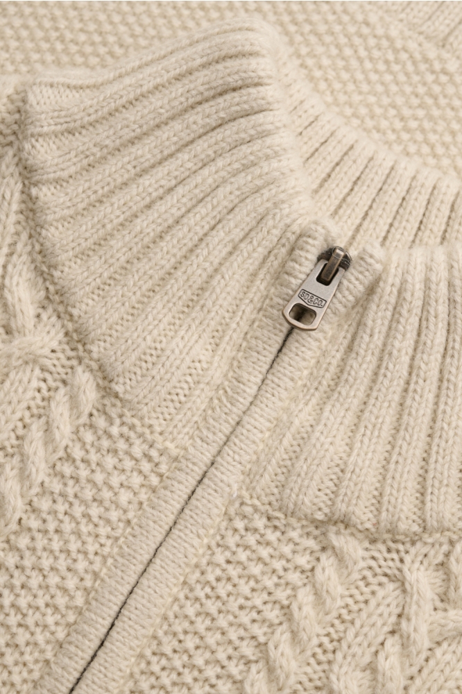 Superdry ecru heren trui |