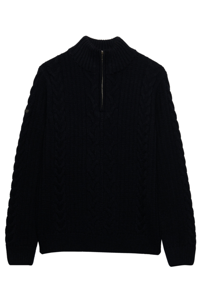 Superdry blauwe heren trui | Vooraanzicht