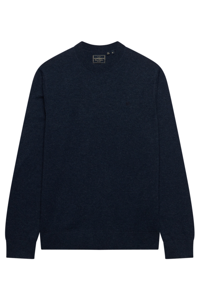 Superdry blauwe heren trui | Vooraanzicht
