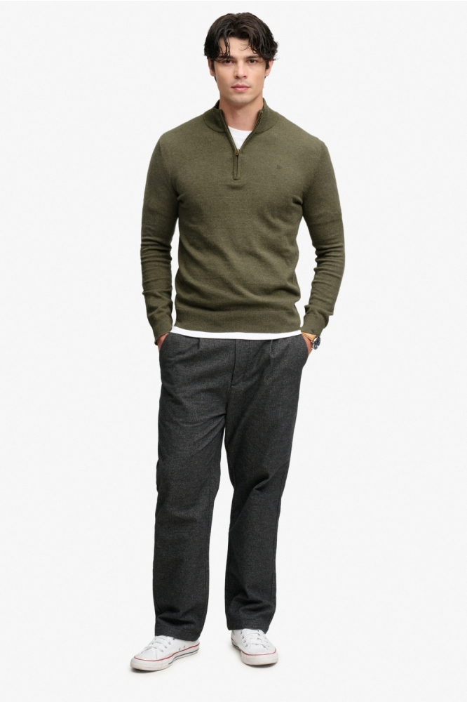 Superdry groene heren trui | Model
