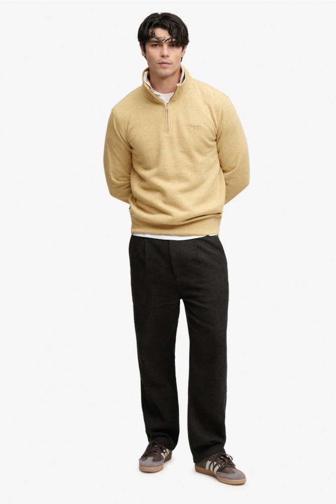 Superdry zand heren sweater | Model