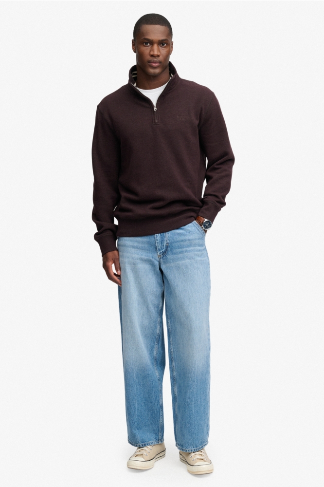 Superdry bordeaux heren sweater | Model