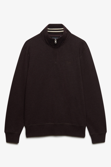 Superdry bordeaux heren sweater | Vooraanzicht