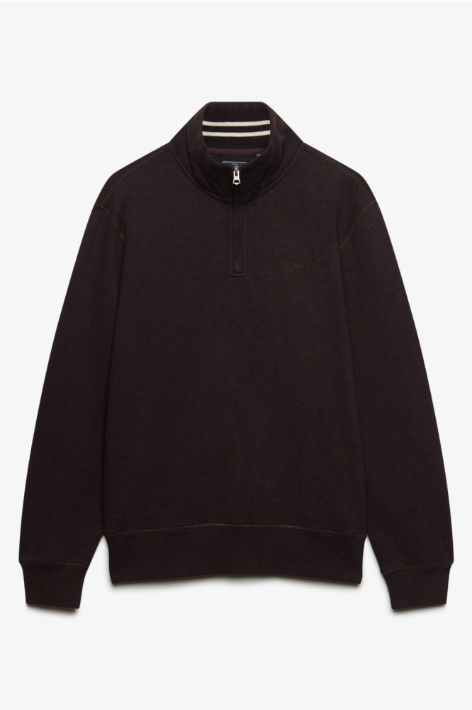 Superdry bordeaux heren sweater | Vooraanzicht