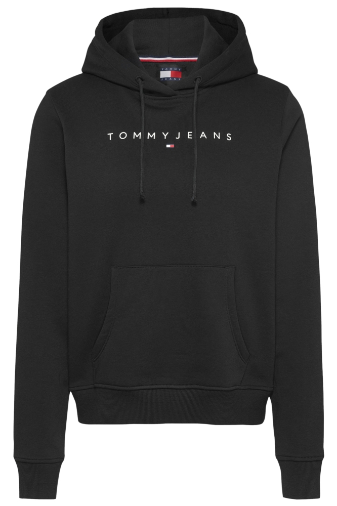 Tommy Jeans zwarte dames sweater | Vooraanzicht