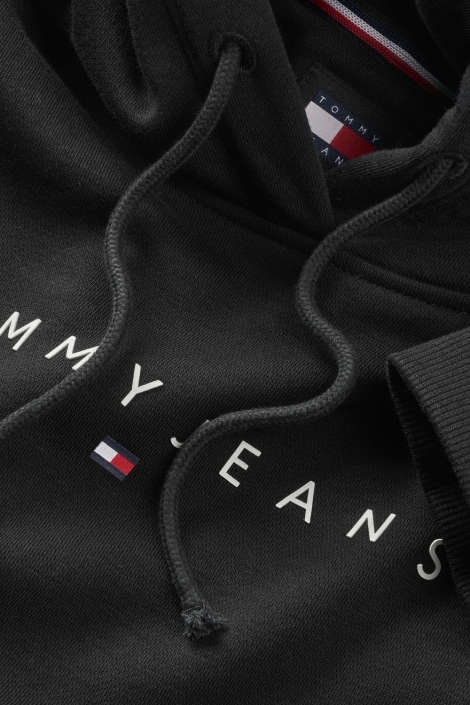 Tommy Jeans zwarte dames sweater | Kleurstaal